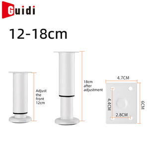 ขา<span class=keywords><strong>โต๊ะ</strong></span><span class=keywords><strong>เหล็ก</strong></span>แผ่นรีดเย็นปรับระดับความสูงได้ 12-18 ซม. ขาตู้ปรับระดับได้ อุปกรณ์เฟอร์นิเจอร์ ขาโซฟา - Product Image 2