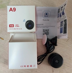 Mini Cámara Inalámbrica A9, Cámara IP Wifi HD 720P DVR sin Visión Nocturna, Seguridad para el Hogar, Interior/Exterior - Product Image 6