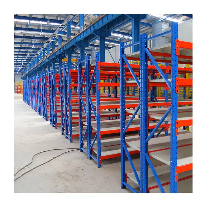 Heavy Duty Metal Warehouse Storage Rack Adjustable Horizontal Shelves For Factory Stacking Racks