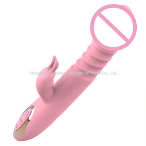 Горячая оптовая продажа: Женский сексуальный вибратор-кролик, реалистичный дилдо, стимулятор клитора, секс-игрушка - Product Image 3