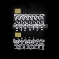 Dentelle teinte sur mesure Liangsheng, bordure française, certifiée OEKO-TEX, écologique, personnalisable pour lingerie, sous-vêtements, textile de maison