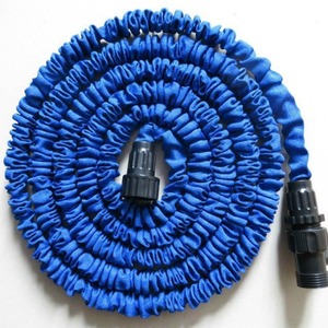 Tuyau d'arrosage rétractable QG de 30 pieds en TPE flexible avec pistolet de pulvérisation pour le lavage de voiture et le nettoyage domestique - Product Image 4