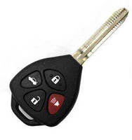 Clé de voiture universelle filaire VVDI à 4 boutons pour Toyota - Outil de serrurier haute efficacité