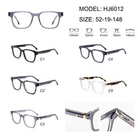 Personnalisation 2026 Nouveau Design Lunettes Optiques en Acétate pour Hommes Montures Optiques Haut de Gamme Anti-Lumière Bleue pour Usage Quotidien OEM/ODM