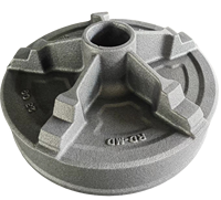 Pièces moulées en fonte grise pour automobiles, tambour de frein, amortisseur à huile de silicone, pièces moulées en sable pour camions et véhicules utilitaires – Vente chaude
