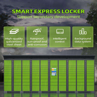 Casillero Inteligente para Paquetes, Resistente a la Intemperie, para Entrega en el Último Kilómetro, Servicio 24/7, Automatizado, con Pantalla Táctil