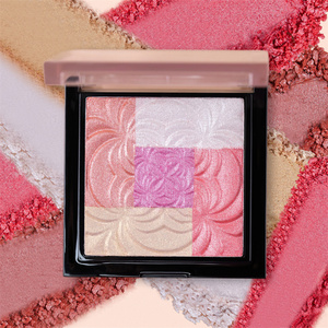 Paleta de Sombras de Ojos Personalizable Multicolor, Acabado Mate de Larga Duración, <span class=keywords><strong>5</strong></span> Tonos Tierra, Marca Privada - Product Image 1
