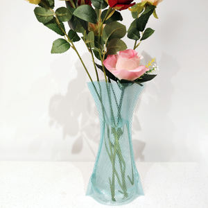 टिकाऊ पर्यावरण अनुकूल उत्पाद प्लास्टिक फोल्डेबल फूल vases, फोल्डेबल प्लास्टिक घर सजावट vases - Product Image 4