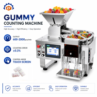 Rode dadelkorrel-teller vibrerende voedingsfles verpakkingsmachine voor gedroogd fruit