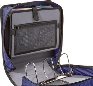 Estuche de muestra gratis, bolsa personalizada para ordenador portátil, viaje de negocios, maletín cruzado de un hombro, carpeta con cremallera y lengüeta con cremallera - Product Image 4