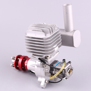 Motor de gasolina RCGF de 60cc con escape lateral CNC para avión RC, uso en exteriores, material metálico - Product Image 2