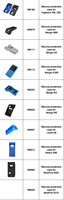 Sac de transport en silicone multicolore avec logo personnalisé Boîtier de protection pour Android POS Pax A920 POS Case produits électroniques en silicone
