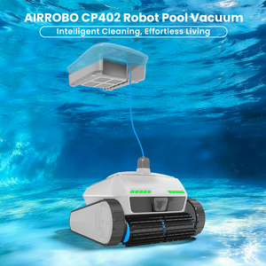 Робот-пылесос для бассейнов AIRROBO CP402 Smart – <span class=keywords><strong>4</strong></span> бесщеточных двигателя, всасывание 230 л/мин, управление через приложение, для использования на улице, литий-ионный аккумулятор, 180+ часов работы - Product Image 1