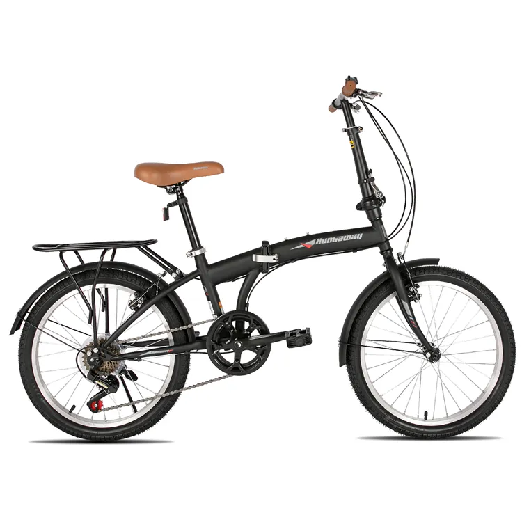 JOYKIE foldable bicycle manufacture cheap black white 6 speed wheel size 20 inch folding bike