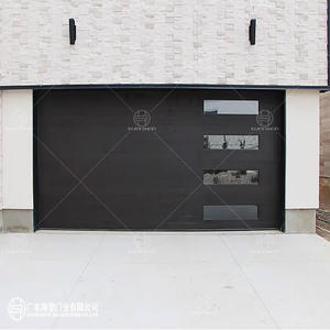 Vente directe d'usine Design moderne Personnalisé Meilleur prix <span class=keywords><strong>Porte</strong></span> <span class=keywords><strong>de</strong></span> <span class=keywords><strong>garage</strong></span> automatique Portes <span class=keywords><strong>de</strong></span> <span class=keywords><strong>garage</strong></span> sectionnelles en acier - Product Image 1