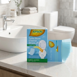 Tablettes effervescentes nettoyantes pour toilettes en gros, éliminateur d'odeurs et de tartre urinaire, parfum citron, pack personnalisé - Product Image 4