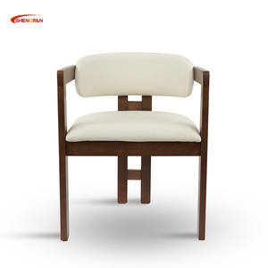 <span class=keywords><strong>Chaise</strong></span> de salle à manger en velours de luxe, rembourrée, moderne, en bois, pour hôtel et restaurant, vente en gros - Product Image 4