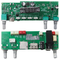 BT V09 RGB Watch Style MP3-Modul 5-V-Netzteilverstärker Mikrofon buchse Einstellbare Mikrofon lautstärke Single Power 10W FM