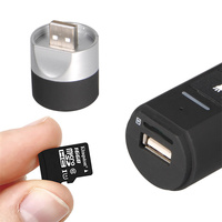 Meilleures ventes : Mini haut-parleur portable ultra-fin 5 en 1 avec batterie au lithium 18650 de 2600 mAh, batterie externe et support de téléphone Type-C