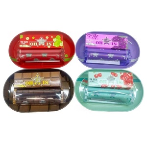 OHIS 3 in 1 Portable Tobacco <b>Rolling</b> <b>Kit</b> Gift Combo Including Small Metal Tray Organic <b>Rolling</b> Paper Manual Roller Smoking Set - Product Image 6