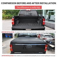 Couverture de benne rigide électrique rétractable avec télécommande pour GMC SIERRA 2014 - 2024