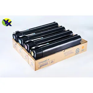 YX fabrika mükemmel TFC50 FC50 C50 50 uyumlu toner kartuşu Toshiba e stüdyo 2555C 3055C 3555C 4555C 5055C