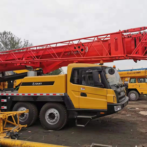 Chinese Used Construction Machinery 2018 Sany 55 Tons Telescoping Hydraulic Used Boom Truck <b>Crane</b> - Product Image 1