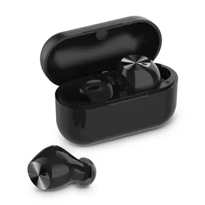 TWS earphone nirkabel transparan kecil, earbud nirkabel dengan fungsi latensi rendah 15M jarak kerja