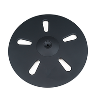 UnLock Anlock Cymbales à trous professionnelles faites à la main de 18 pouces, Cymbales silencieuses / Spécial batterie électronique / Cymbales suspendues de 18 pouces Ding
