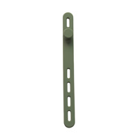 Attaches-câbles en silicone, organisateur de câbles réutilisable, organisateur de cordons élastiques multifonctionnel pour le regroupement et la fixation des câbles