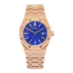 Mexda lujo cuarzo Relojes Hombre Vintage hombre negocios <span class=keywords><strong>reloj</strong></span> 10atm impermeable fecha todo Acero inoxidable hombres <span class=keywords><strong>reloj</strong></span> de pulsera - Product Image 4