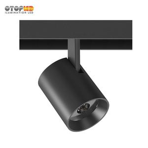 Nhôm Trần DC48V Lõm Đường Sắt 6 W/12 W/25 W Từ Thay Đổi Độ Sáng <span class=keywords><strong>LED</strong></span> Theo Dõi Ánh Sáng - Product Image 2