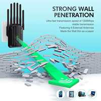 Repetidor Wifi Inalámbrico 5G 1200M, Amplificador de Señal, Extensor, Router de Diseño Nuevo de Alta Gama, Precio de Fábrica