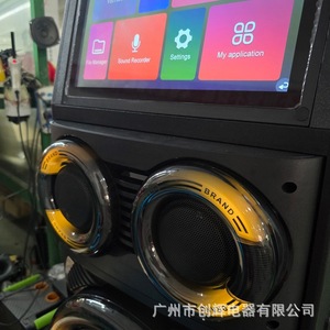 JBA D2123 High Power Bluetooth Speaker Dual 12 Inch Outdoor Karaoke Portable Speaker With App Support USB TF Card - Product Image 2