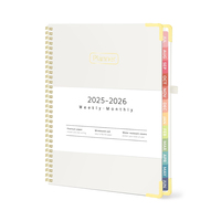 Agenda Personnalisable Haute Qualité 2025 2026 Hebdomadaire Mensuel A5, Carnet de Notes Personnalisé pour Impression