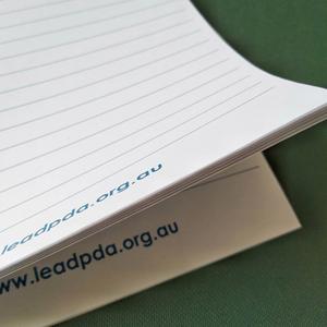 Papeterie de bureau personnalisable, blocs-notes pour hôtels et entreprises, papier à écrire ligné facilement détachable, carnets avec logo, promotions - Product Image 2