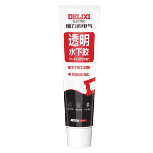 กาวใสใต้น้ำเดลิกซี่ อิเล็คทริค รุ่น DLX-FSP2542 แรงยึดติดสูง สำหรับตู้ปลาและผนังกระเบื้องคริสตัล - Product Image 4