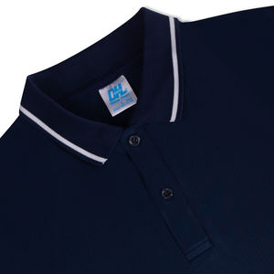 Polo classique à manches courtes en tissu écologique personnalisé, adapté à l'image de marque de l'entreprise - Product Image 3