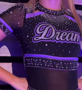 Gaasstof Cheerleading Uniformen Comfortabele Polyester Spandex Gesublimeerde Sets Bedrukte Techniek-Oem Service Beschikbaar - Product Image 3