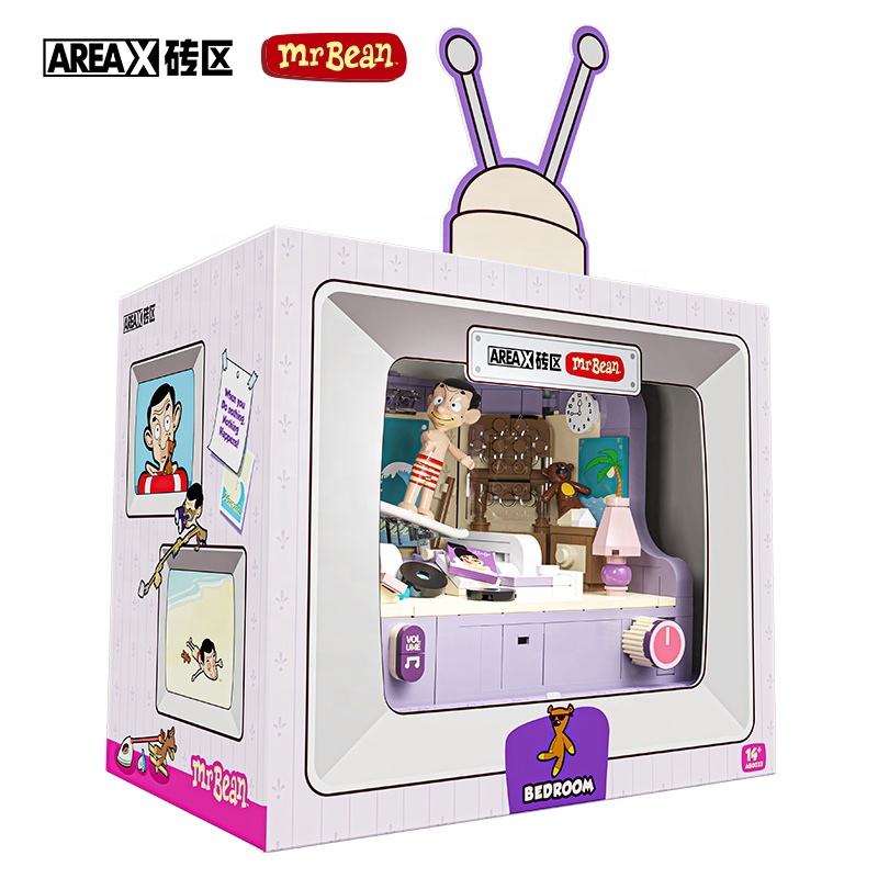Brinquedo de Montar Mr. Bean - 500+ Peças para Idade a partir de 8