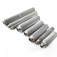 Cartouche filtrante plissée en acier inoxydable 100 µm pour le traitement de l'eau de pluie