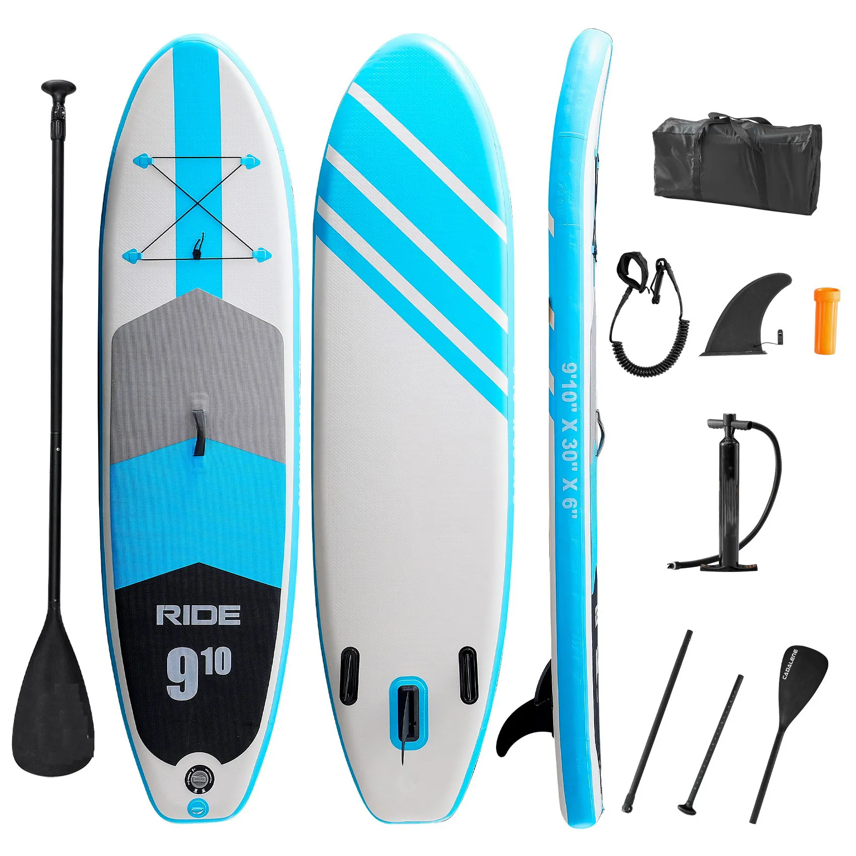 Off-the-shelf SUP surfboard Stand-up inflatable paddleboard Adult wire-pulled gripper paddle board Water surfboard