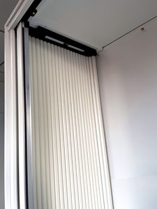 Porte coulissante ABS PVC pour caravane, porte à volets roulants pour armoire de salle de bain, kit de volets roulants pour <span class=keywords><strong>remorque</strong></span>, porte à volets roulants - Product Image 5