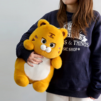 Jouets en peluche Bobova Série Forêt 40cm, tissu polyester super doux, rembourrage en coton PP, broderie, cadeau d'anniversaire pour enfants