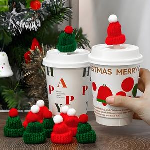 Custom Logo Printed <strong>Christmas</strong> Thermal Portable <strong>Paper</strong> Cafe <strong>Cup</strong> Set 8oz 10oz 12oz 16oz Disposable Hot Double Wall Craft Tequila - Product Image 5