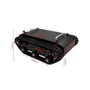 แชสซีหุ่นยนต์ดับเพลิงป้องกันการระเบิด พร้อมการรับรอง EXD II T4 รับน้ำหนักได้ 260 กก. มอเตอร์ 4 กิโลวัตต์ 48 โวลต์ - Product Image 2