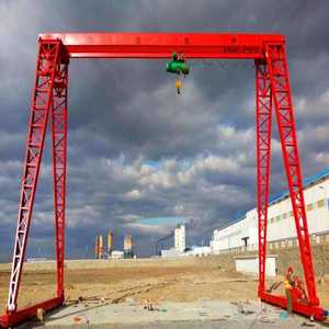 CE Certified Mingdao 5 Ton <b>Gantry</b> <b>Crane</b> Single Girder Design Adjustable Features Outdoor Yard Use Engine Motor Bearing Gearbox - Product Image 3