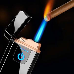 Nouveau briquet électrique coupe-vent à Arc unique, <span class=keywords><strong>Super</strong></span> puissance de feu, affichage USB - Product Image 2