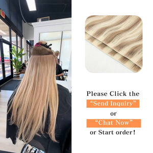 Extensions de Cheveux Humains 100% Bruts Invisible Tape Ins Seamless Remy Russes, Soie Lisse ou Ondulée, Toutes Couleurs, Bande Adhésive, Vente en Gros - Product Image 6