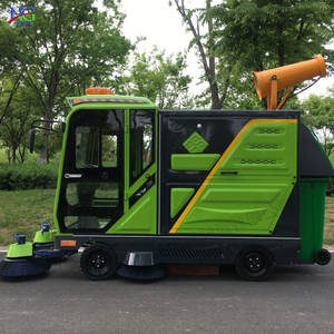 เครื่องกวาดถนนสี่ล้อไฟฟ้า GH-240ถังเก็บฝุ่นและถังน้ำความจุเยอะ - Product Image 6